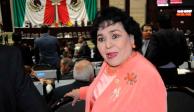 Carmen Salinas estuvo en las comisiones de Igualdad de Género, Radio y Televisión, así como de Salud