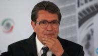 Presidente de la Junta de Coordinación Política del Senado, Ricardo Monreal.