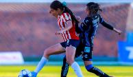 Querétaro y Chivas se enfrentaron en la cancha del Estadio Corregidora en actividad de la Fecha 6 de la Liga MX Femenil.