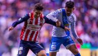 El encuentro más reciente entre Chivas y Puebla fue en el repechaje del pasado Torneo Grita México Apertura 2021.