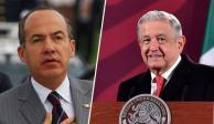 El expresidente Felipe Calderón y Andrés Manuel López Obrador, Presidente de México en los últimos días han tenido "peleas" debido a las críticas sobre la estrategia de seguridad .