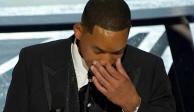 Will Smith lloró en los Oscar 2022, tras golpear a Chris Rock