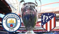 Manchester City se enfrenta al Atlético de Madrid en la Champions League.