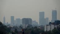 Las altas temperaturas no dan tregua, y con ello la contaminación por ozono, en la Ciudad de México.