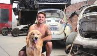 Jesse Koz y su perrito se mueren en devastador accidente de tránsito