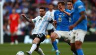 Una acción del Italia vs Argentina, Finalissima 2022