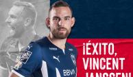 Monterrey anunció la salida de Vicent Janssen de la Liga MX.