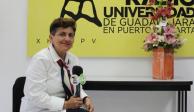 Susana Mendoza Carreño, directora del noticiero de Radio Universidad de Guadalajara.