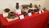 Italia devuelve a México 30 piezas arqueológicas decomisadas por autoridades; recuperan ollas, copas, figurillas...