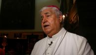 El arzobispo de Monterrey, Rogelio Cabrera López, pide a autoridades de NL usar "inteligentemente" el agua de las lluvias.