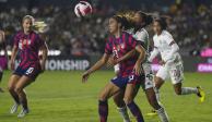 Alex Morgan fue cuestionada acerca de la posibilidad de jugar en la Liga MX Femenil durante su estancia en México por el Preolímpico Femenil de la Concacaf.