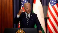 Biden afirma que Palestina merece un Estado propio; promete reactivar la paz con Israel.