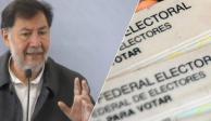 Noroña admite que Morena y aliados no tienen certeza de lograr los votos suficientes para aprobar la Reforma Electoral.