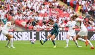 Inglaterra y Alemania midieron fuerzas en Wembley en la final de la Eurocopa Femenil.