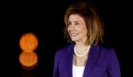 La presidenta de la Cámara de Representantes de Estados Unidos, Nancy Pelosi, fue la primera mujer en ocupar el cargo.