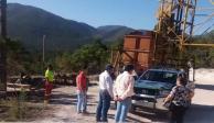 Se derrumba mina en Nuevo León; un trabajador murió cuando una piedra le cayó encima.