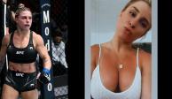 Hannah Goldy, peleadora de peso paja de la UFC, puso a la venta ropa interior que utilizó en una de sus peleas.