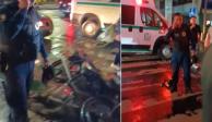 Un motociclista pierde la vida luego de chocar con un vehículo oficial de la Secretaría de Seguridad Ciudadana (SSC).