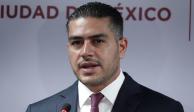 Omar García Harfuch,&nbsp;titular de la Secretaría de Seguridad Ciudadana (SSC) de la Ciudad de México, en conferencia de prensa.