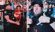 Policía baila y saca el perreo en concierto de Daddy Yankee (VIDEO)