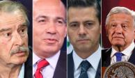 INAI pide a FGR revelar investigaciones contra exmandatarios Vicente Fox, Felipe Calderón, EPN y el Presidente López Obrador.