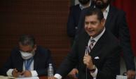 El legislador Alejandro Armenta Mier se desempeñará como presidente de la Mesa Directiva del Senado.