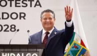 Julio Menchaca rinde protesta como gobernador de Hidalgo para el periodo de 2022-2028