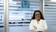 La doctora Érika Rivera Durón,&nbsp;jefa de área en la Coordinación de Donación y Trasplante de Órganos, Tejidos y Células del IMSS.