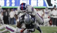 Una acción del New York Giants vs Dallas Cowboys, Semana 3 de la NFL