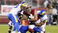 Una acción del San Francisco 49ers vs Los Angeles Rams, Semana 4 de la NFL