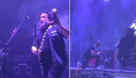 Dr. Simi "ataca" a Micky de Molotov en concierto y lo patean (VIDEO)