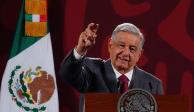 El Presidente López Obrador ofrece conferencia este 23 de enero del 2023, en Palacio Nacional, en la Ciudad de México..