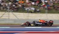 El Red Bull de Max Verstappen en la clasificación del Gran Premio de Estados Unidos de F1.