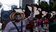 En la imagen: Marcha contra la militarización del pasado 12 de octubre en la Ciudad de México.