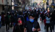 COVID-19: México registra 12 mil 617 nuevos contagios y 67 muertes en una semana.