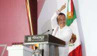 Transformamos la historia de Veracruz, dice Cuitláhuac García.