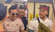 Así es como los mexicanos "asaltan" el metro de Qatar