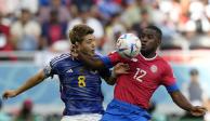 Una acción del Japón vs Costa Rica, Copa del Mundo Qatar 2022.