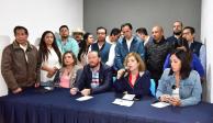 Alcaldes y legisladores panistas exigen renuncia del secretario de Gobierno, Martí Batres, por "represión" policial contra pobladores de Xochimilco