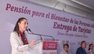 La Jefa de Gobierno de la Ciudad de México, Claudia Sheinbaum, afirma que en cuatro años ha logrado cumplir el 92 por ciento de sus compromisos de campaña