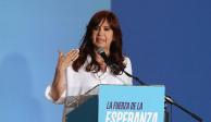 “Me quieren presa o muerta”, insiste Cristina Fernández al descartar que busque un cargo en las próximas elecciones.