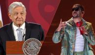 El Presidente López Obrador invitó a Bad Bunny a presentarse en el Zócalo de la CDMX: "Ojalá venga, no le podemos pagar", aclaró.