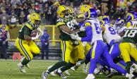 Una acción del duelo de Semana 15 de la NFL entre los Green Bay Packers y Los Angeles Rams