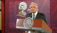 El Presidente López Obrador ofrece conferencia este 17 de enero del 2023, en Palacio Nacional, en la Ciudad de México..