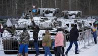 En Washington, dos importantes legisladores instaron el domingo a Estados Unidos a enviar tanques Abrams a Ucrania, con el fin de superar la renuencia de Alemania a compartir sus Leopard 2.