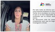 Lía Limón, alcaldesa de Álvaro Obregón, dio a conocer por Instagram que su Twitter&nbsp;fue&nbsp;hackeada.