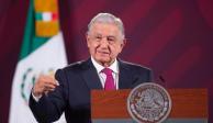 Andrés Manuel López Obrador, Presidente de México, durante conferencia de prensa este miércoles.