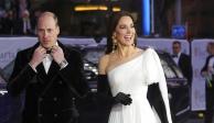 El príncipe William y Kate Middleton en la entrega de premio  BAFTA 2023