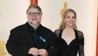 Guillermo Del Toro en la alfombra roja de la 95 entrega de los premios Oscar.