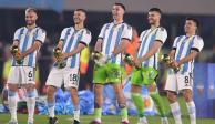 Emiliano 'Dibu' Martínez y otros jugadores de Argentina hicieron el polémico festejo del portero luego de la victoria sobre Panamá.